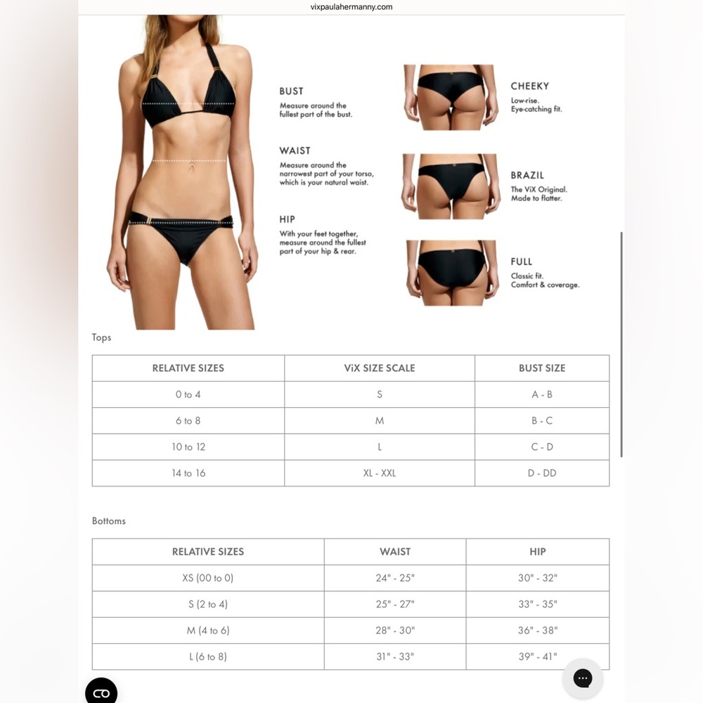 NWT ViX Paula Hermanny Aqua Bikini Set | D Cup and Large Bottoms - Picture 7 of 7